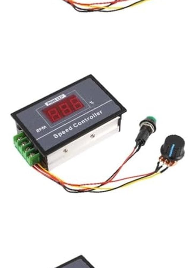 Gadpiparty 3Pcs PWM DC Motor Speed Controller Adjustable Voltage Regulator Digital Display - Image 1